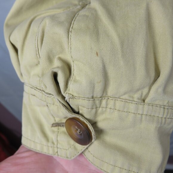 Daniel Hechter Petrole Trust Cotton Jacket Tan Long Sleeve Paris Chic Men's VTG - Picture 11 of 16